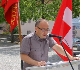 Matteo Pronzini segretario sindacato UNIA e deputa...