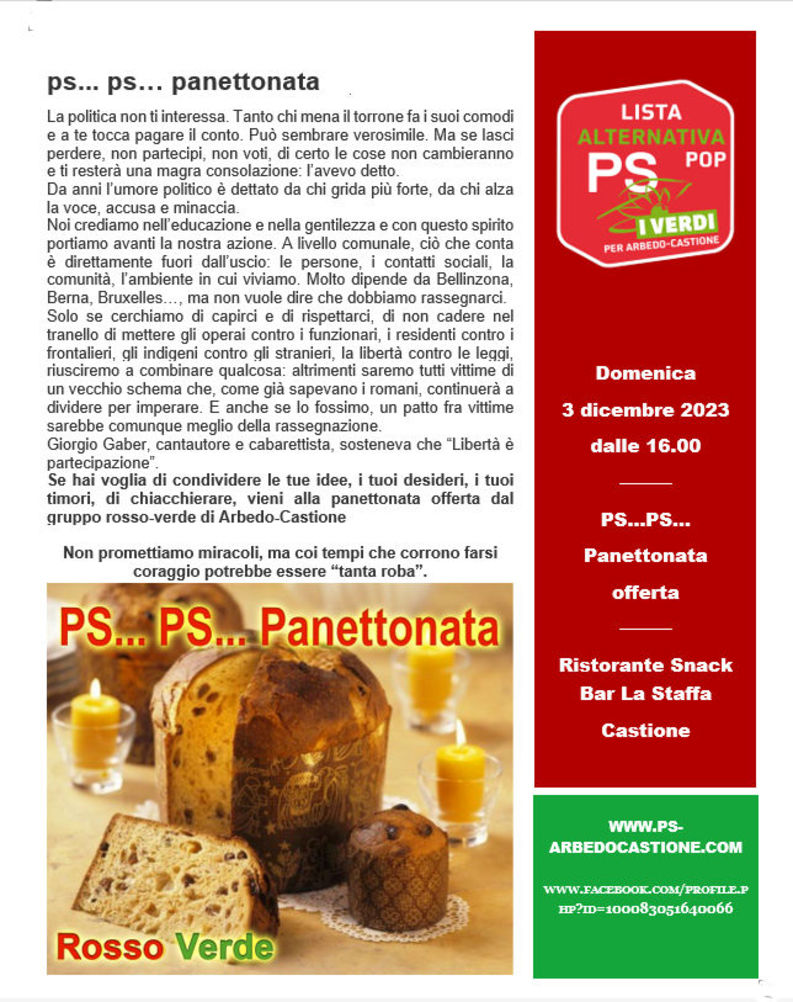 PS...PS... panettonata